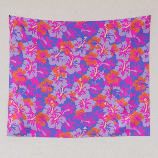 Item preview, Colourful Hawaiian floral background. designed and sold by Giree07.
