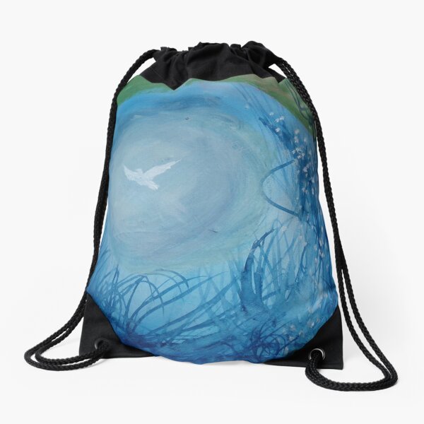 Peace Drawstring Bag