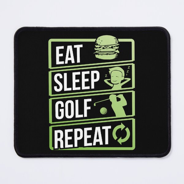 Item preview, Golf Golf Player Eat Sleep Golf Repeat Golf Lover Gift Idea designed and sold by haselshirt.