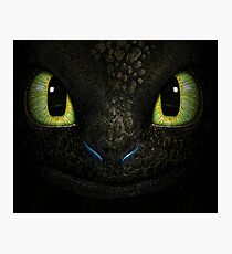 Big Toothless From How To Train Your Dragon Photographic Print