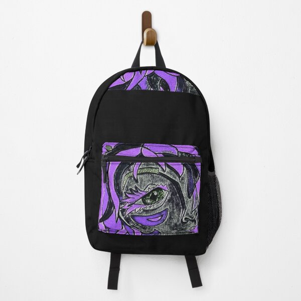 Item preview, Purple Lady portrait, edited watercolour drawing designed and sold by MariDaniArt.
