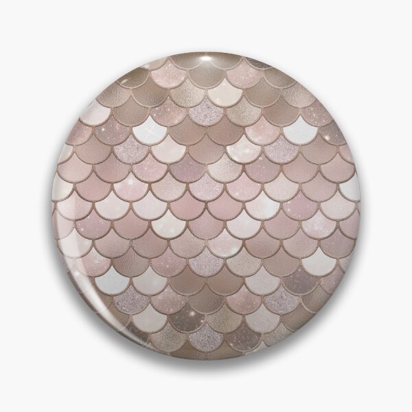 Item preview, Rose Gold Glitter Mermaid Scale Pattern Gradient 5 designed and sold by PressedOak.
