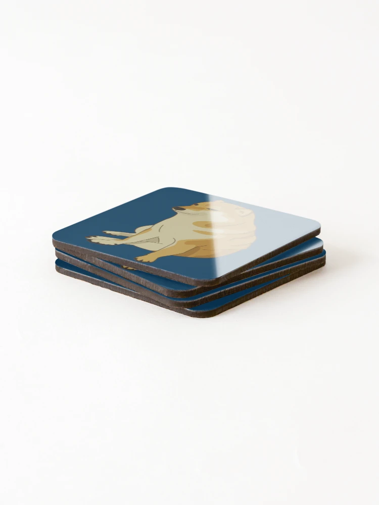 Thumbnail 4 of 5, Coasters (Set of 4), Cheems designed and sold by Rzera-.