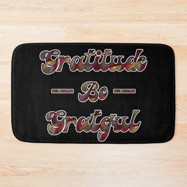 Item preview, Gratitude Groovy-ness Be Grateful Rainbow Colored Mandala Gratitude   designed and sold by 69Designs-MP.