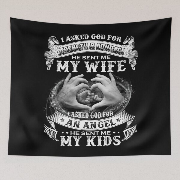 Item preview, I Asked God For Strength And Courage designed and sold by UweSchroeder.