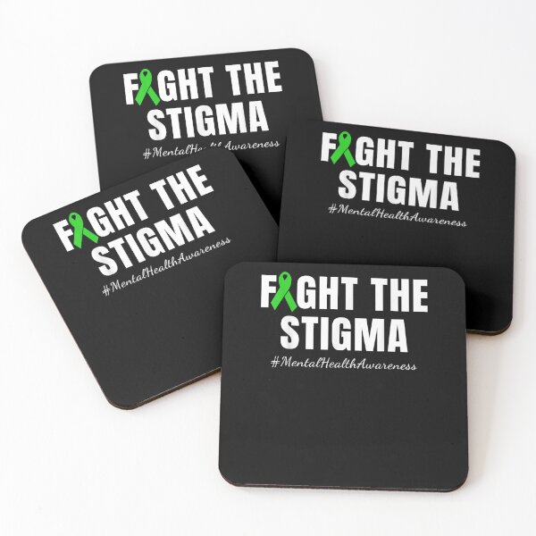 Item preview, Fight the Stigma  Mental Health Awareness Mont designed and sold by sahnidkarci.