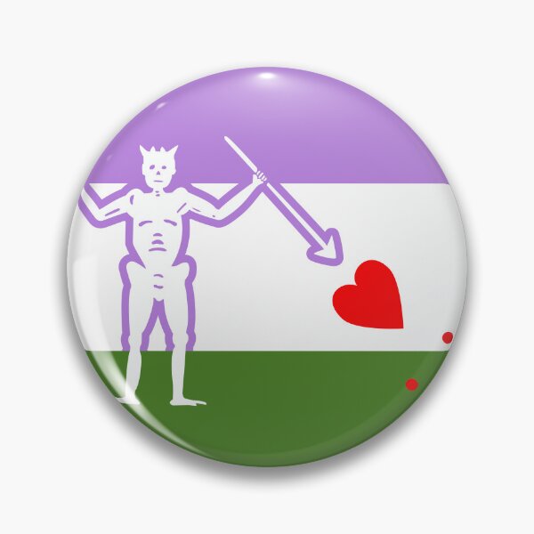Item preview, Bandera de género queer de Barbanegra designed and sold by Harley Craig.