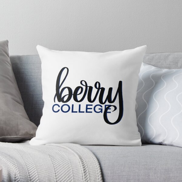 Berry college Throw Pillow