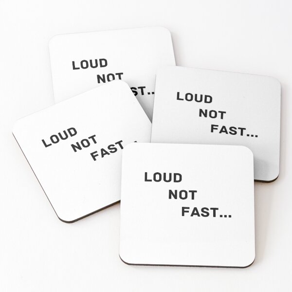 Item preview, Loud Not Fast designed and sold by 313Creationz.