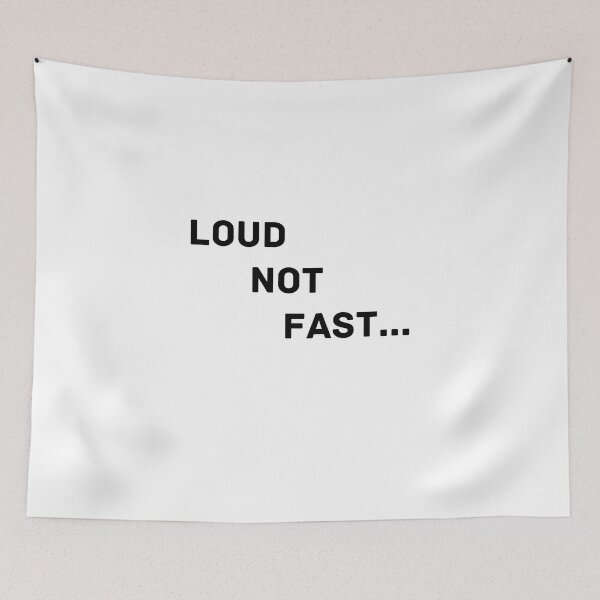 Item preview, Loud Not Fast designed and sold by 313Creationz.