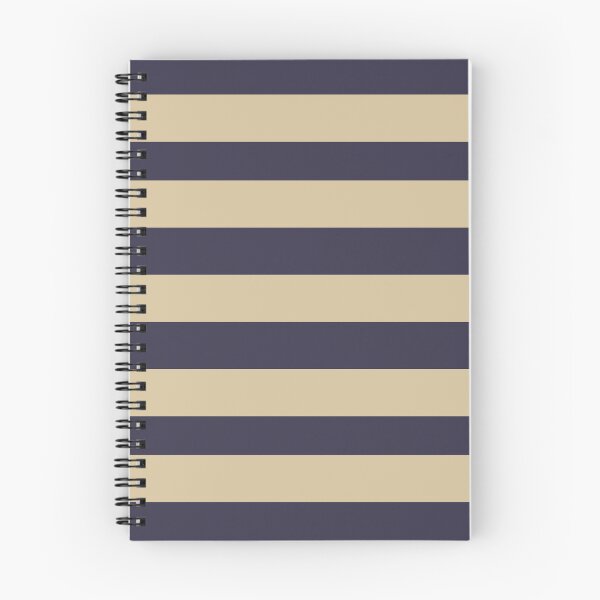 Item preview, Soybean and Nocturnal Eclipse Colors in Horizontal Stripes designed and sold by NECHSTORE.