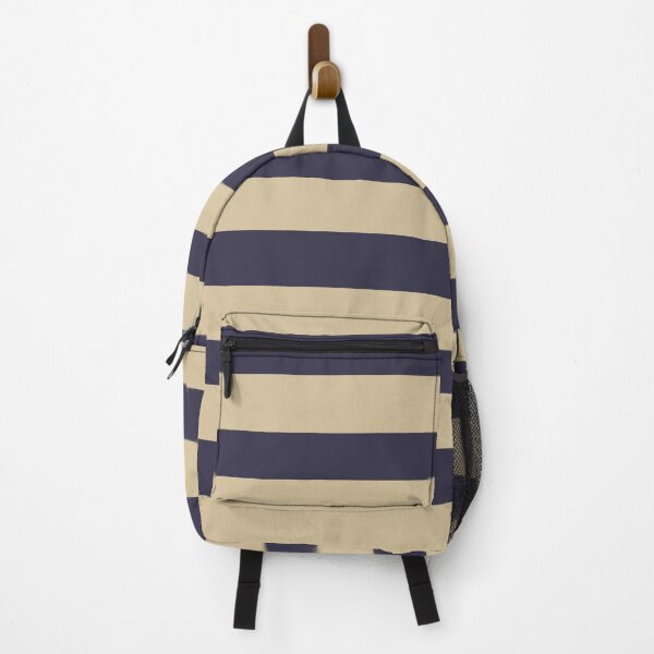 Item preview, Soybean and Nocturnal Eclipse Colors in Horizontal Stripes designed and sold by NECHSTORE.