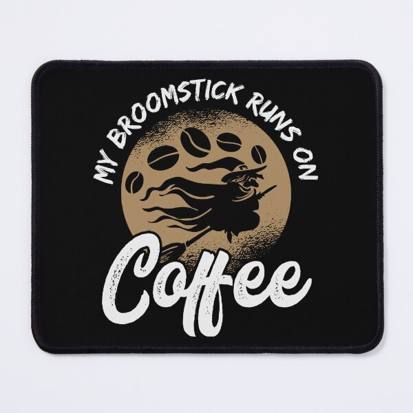 Item preview, Broomstick Tuns On Coffee Halloween Witch Gift designed and sold by haselshirt.
