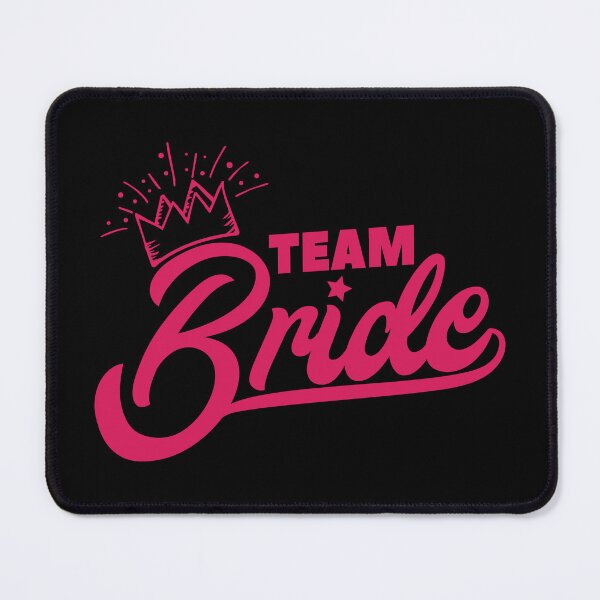 Artikelvorschau, Bachelor Party Team Bride Pink Crown Gift Idea entworfen und verkauft von haselshirt.