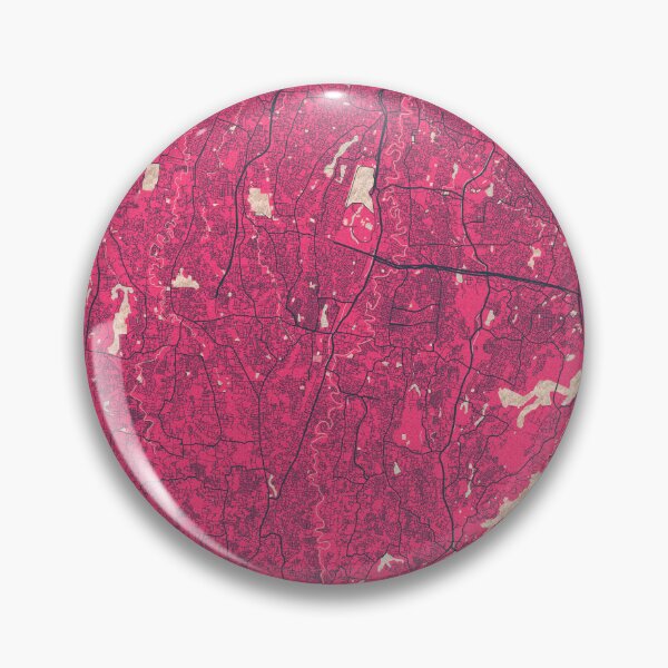 Item preview, Depok City Map West Java, Indonesia - Blossom designed and sold by deMAP.