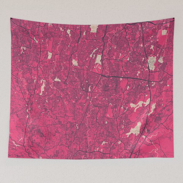 Item preview, Depok City Map West Java, Indonesia - Blossom designed and sold by deMAP.