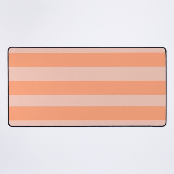 Item preview, Orange Cantaloupe and Blush Pink Colors in Horizontal Stripes designed and sold by NECHSTORE.