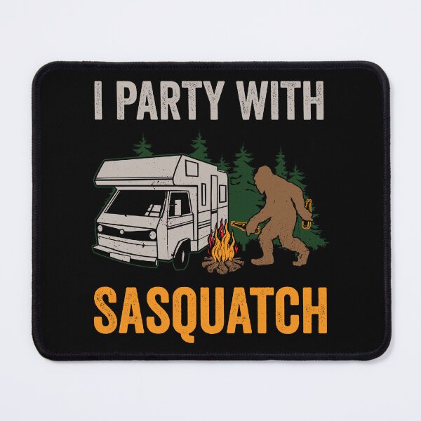Item preview, Camping Party With Sasquash Ourdoor RV Adventure designed and sold by haselshirt.
