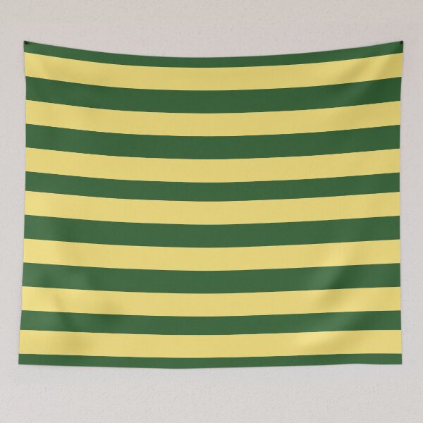 Item preview, Summer Yellow and Green Colors in Horizontal Stripes designed and sold by NECHSTORE.