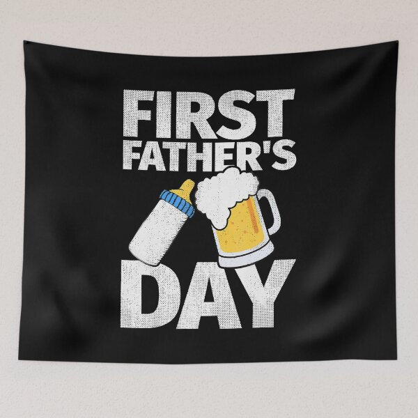 Item preview, First Fathers Day Gift Beer Baby Bottle Daddy Dad Joke designed and sold by BernardMurray.