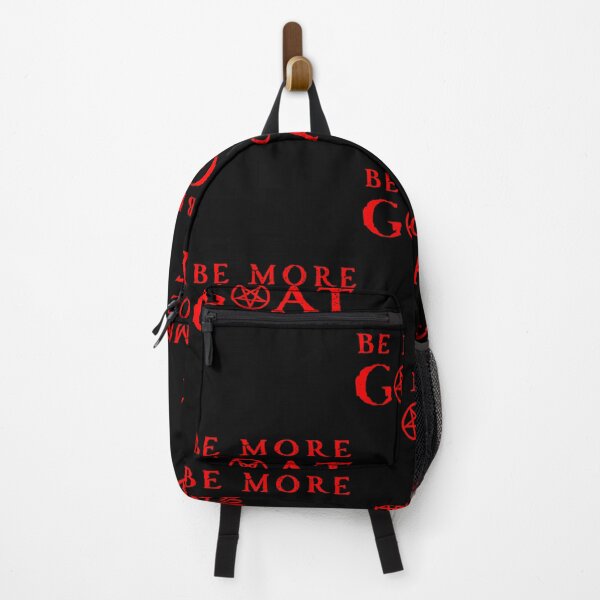 Item preview, Be more Goat - Blood Red Relaxed Fit designed and sold by jaycoxzornes.