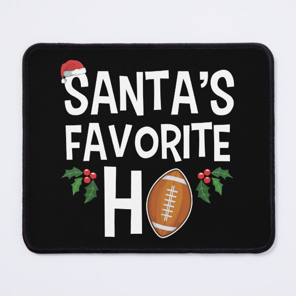 Item preview, American Football Santa's HO Christmas Xmas Gift designed and sold by haselshirt.
