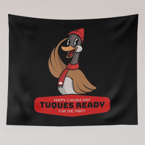 Item preview, canadaday with anillustratedduckcartoon  designed and sold by allumdsbloyesst.