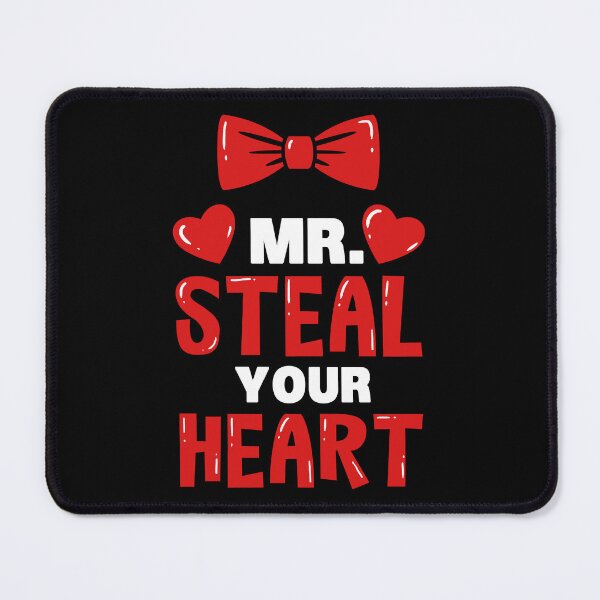 Item preview, Mr. Steal Your Heart Valentine's Day Red Bow Gift designed and sold by haselshirt.