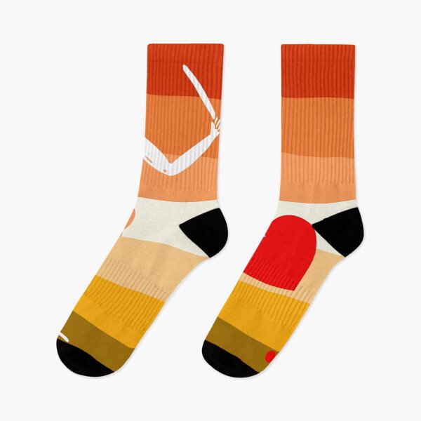Aperçu de l'œuvre Butch Drapeau Lesbien de Barbe Noire (Version Orange) créée et vendue par Harley Craig.