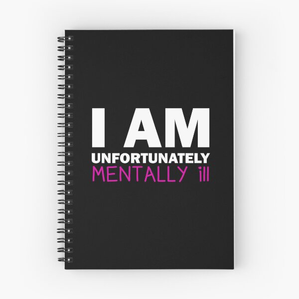 Item preview, Copy of I am Unfortunately Mentally Ill | Heart Text <3 designed and sold by SomeDesignThing.