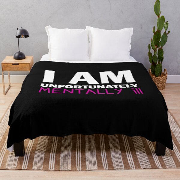 Item preview, Copy of I am Unfortunately Mentally Ill | Heart Text <3 designed and sold by SomeDesignThing.