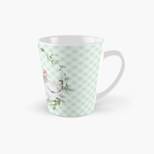 Item preview, Beautiful hen and rooster, florals and gingham, cottagecore aesthetic. Chickens are awesome collection, 2 of 3. designed and sold by Orianah.