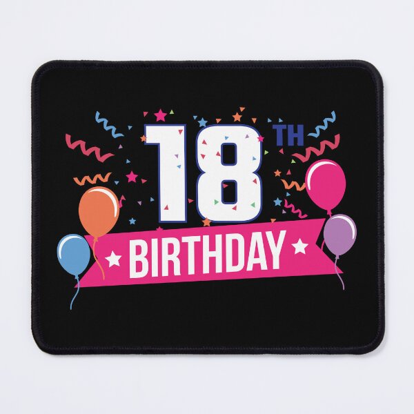 Item preview, 18th Birthday Party Balloons Banner Gift Idea designed and sold by haselshirt.