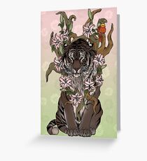 Tiger Greeting Card