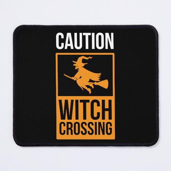 Item preview, Halloween Shirt Caution! Witch Crossing Gift Tee designed and sold by haselshirt.