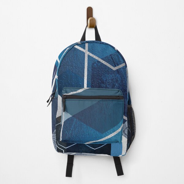 Item preview, Blue Hexagonal Geometric designed and sold by UrbanEpiphany.