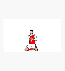 Ozil Celebration Photographic Print
