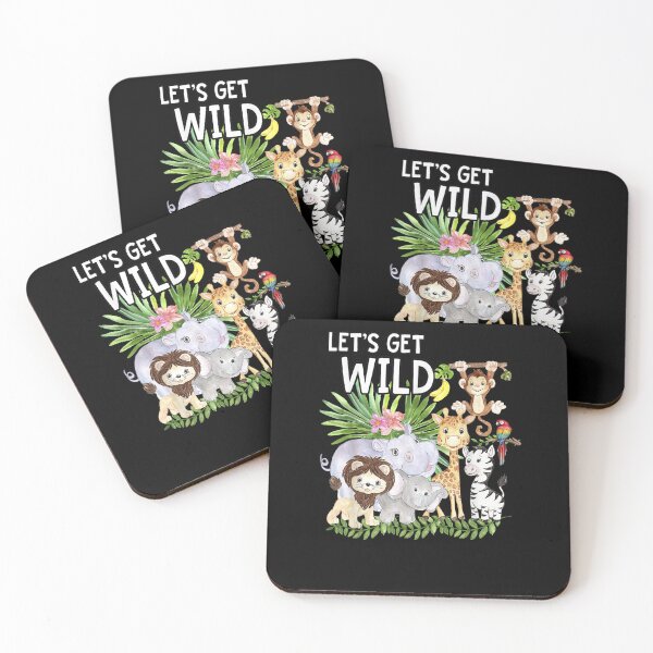 Item preview, Let's Get Wild Zoo Animals Safari Party A Day At  designed and sold by sahnidkarci.