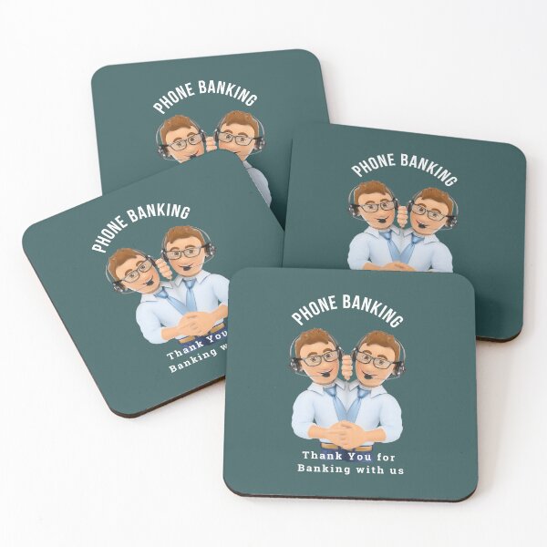 Item preview, Phone Banking Twins designed and sold by GlobalHunt.