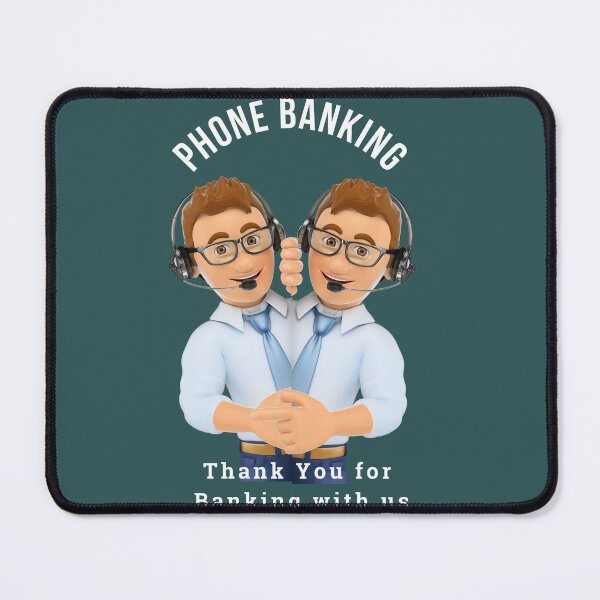 Item preview, Phone Banking Twins designed and sold by GlobalHunt.