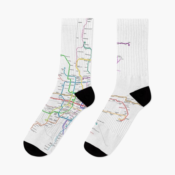 Item preview, Beijing China Subway Metro Train Map designed and sold by KALEIDOSCOPE UK.