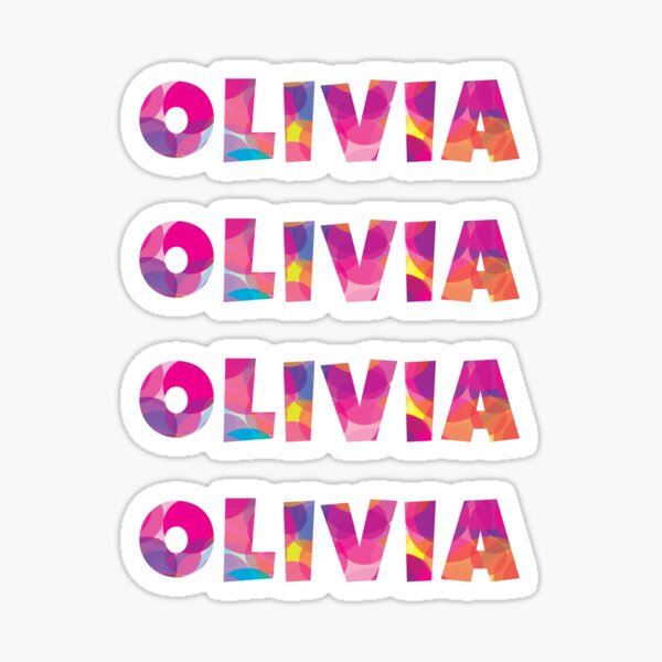 Pegatina personalizada Come on Barbie – La Fiesta de Olivia