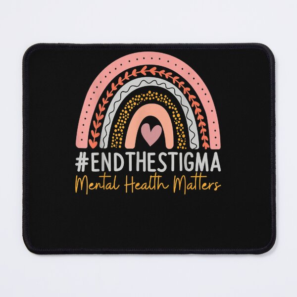 Item preview, Mental-Health Matters Shirt End The Stigma Rainb designed and sold by sahnidkarci.