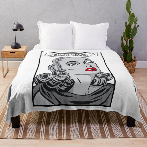 Item preview, Admit It Life Would Be Boring Without Me Funny Pop Art Girl designed and sold by GrandeDuc.