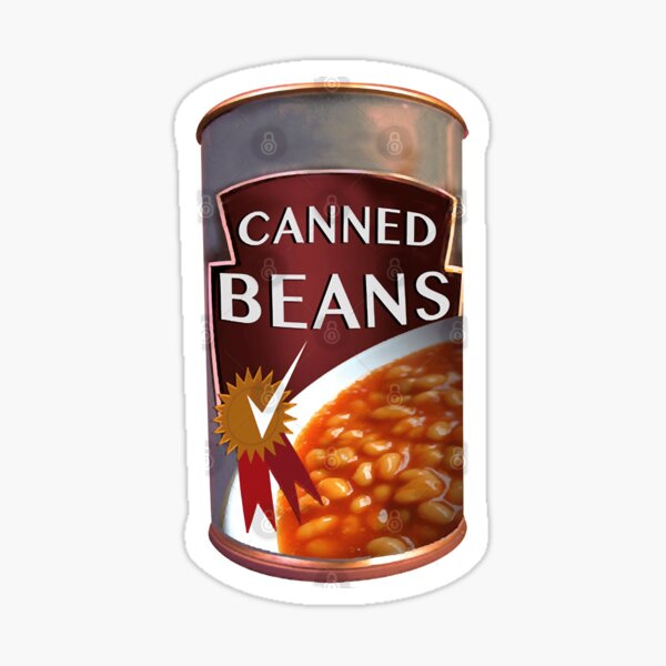 Canned Beans  Sticker