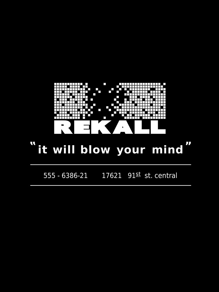 t shirt total recall