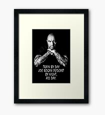 Joe Rogan, Zug bei Tag Gerahmtes Wandbild