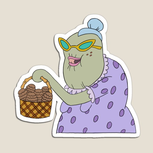 Old Lady Spongebob Magnets for Sale | Redbubble Old Lady Spongebob Magnets for Sale | Redbubble