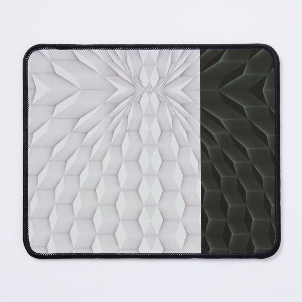 Item preview, This way to White and Black Asymmetric tile design designed and sold by SpArtk.