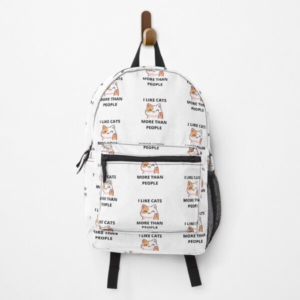 Item preview, I like cats more than people-cat lover-pet-cat mom-cat dad-i love cats designed and sold by PacePoint.